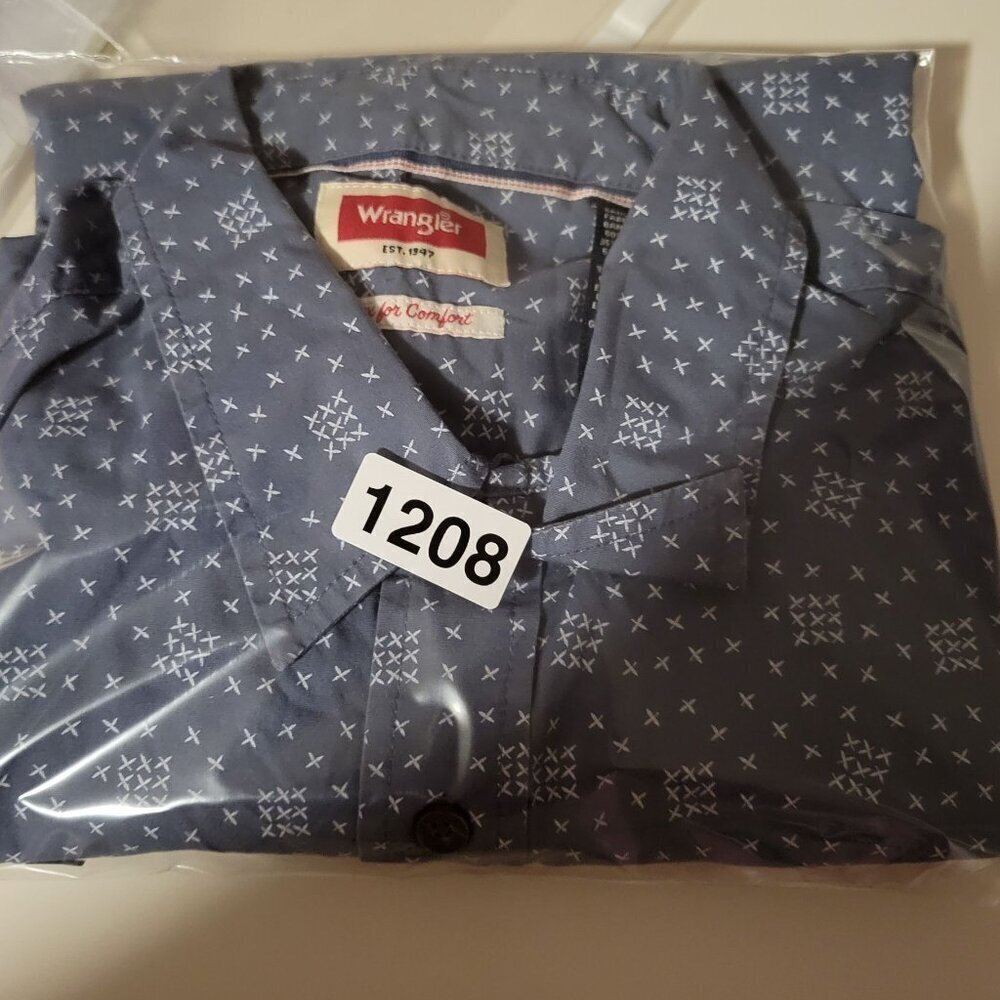 Men's Comfort Half Sleeve Shirt Size L - Picture 9 of 9